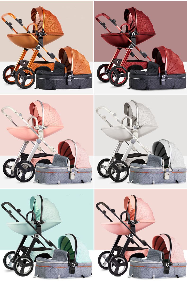 pink stroller
