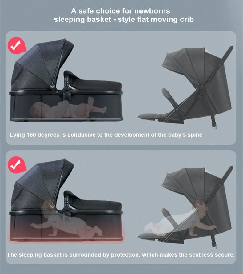 baby stroller 3 in 1 with car seat