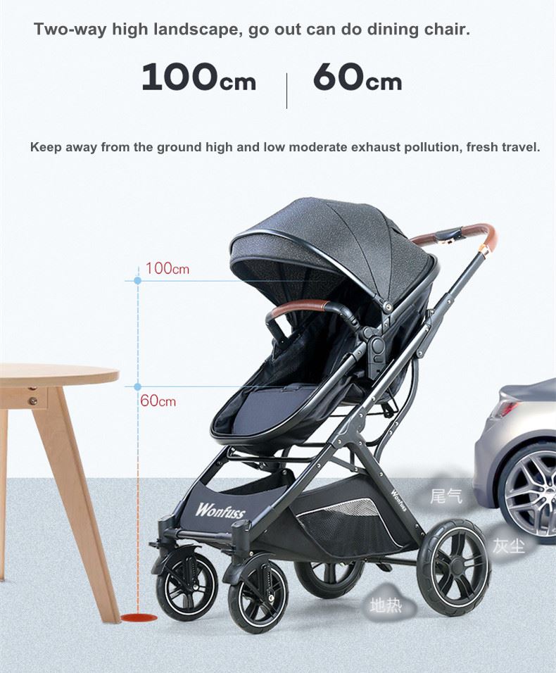 3 in 1 baby stroller pram
