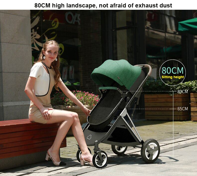 Lightweight portable pram