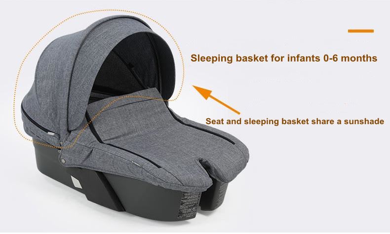 black 3 in 1 travel system