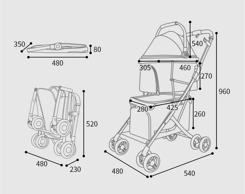 dog show stroller