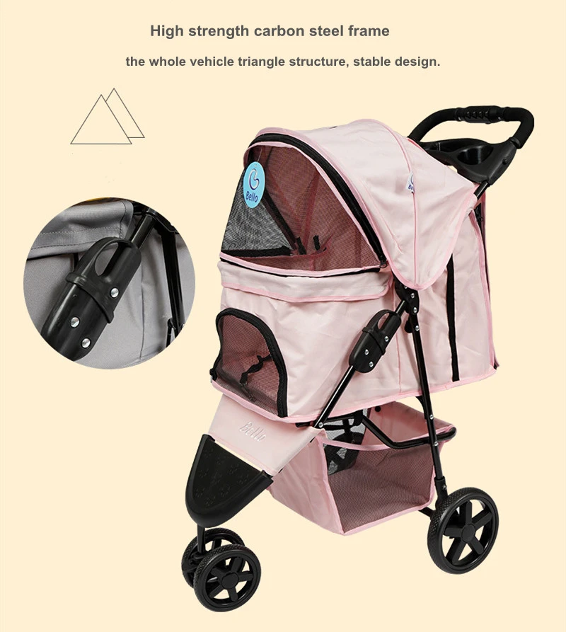 pet stroller 3 wheels