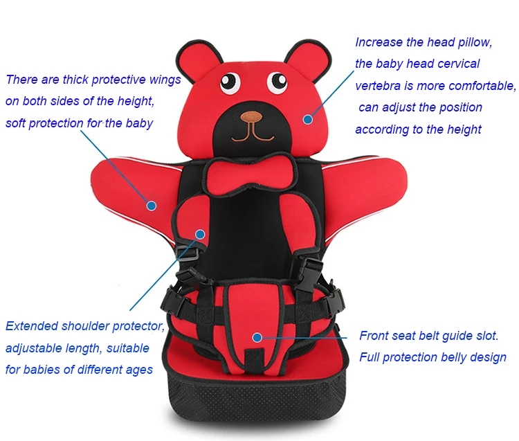 Simple child safety seat