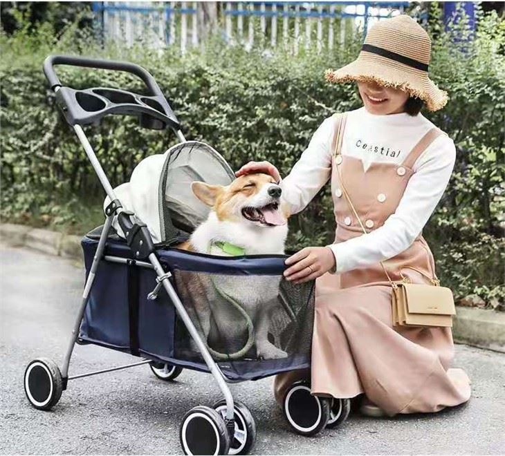 Poussette pour animaux de compagnie
