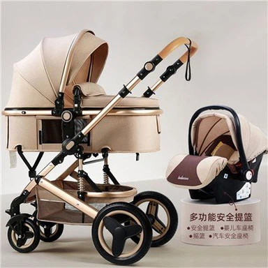 Poussette pliable 3 en 1