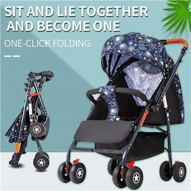 Poussette bébé pliable