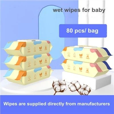 Lingettes humides pour bébé