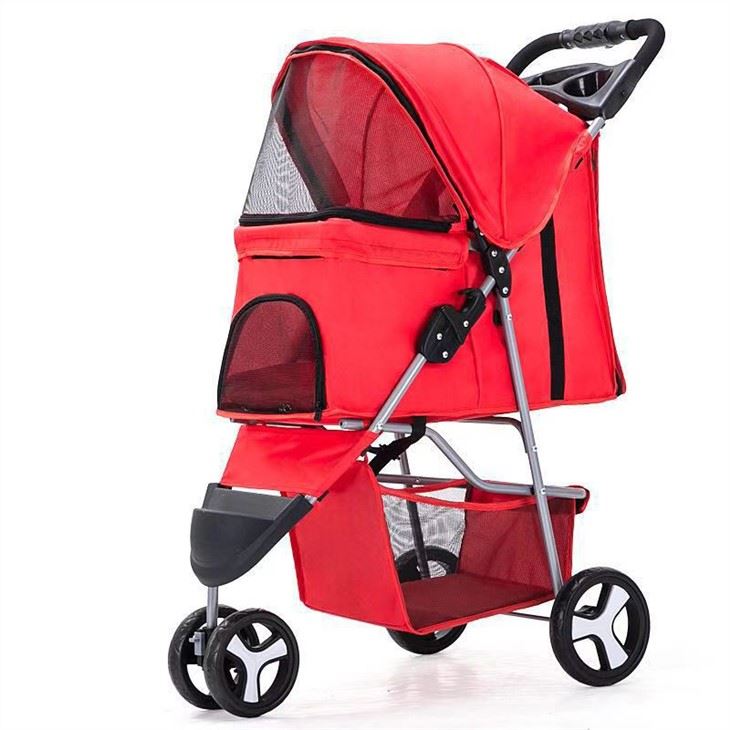 Vélo poussette pour animaux de compagnie